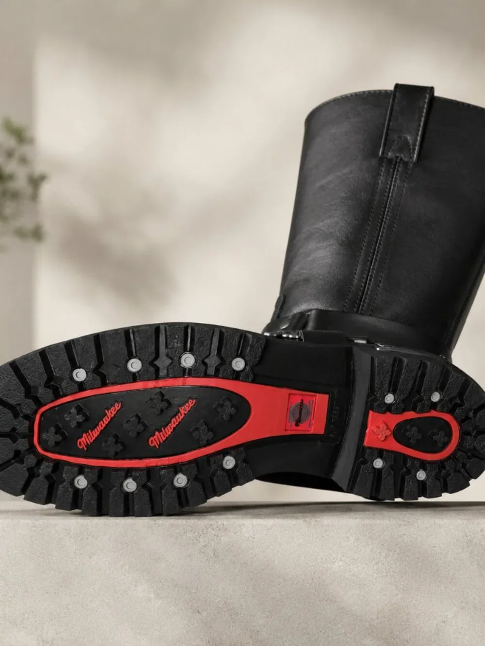 Milwaukee Motorcycle Clothing Co. Men’s Drag Harness Boots – Size 9.5D Brand New